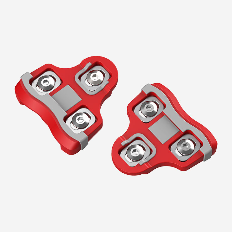 Assioma DUO/UNO | Red cleats (6° float) | favero-cycling