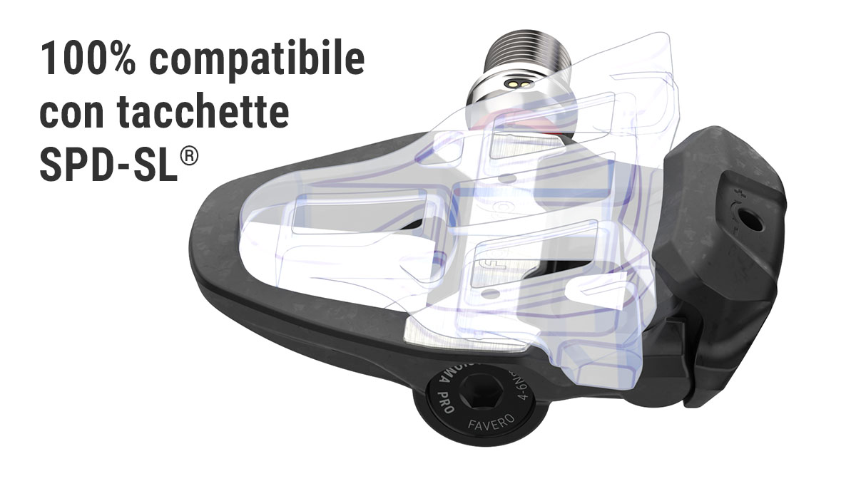100% compatibile con tacchette SPD-SL
