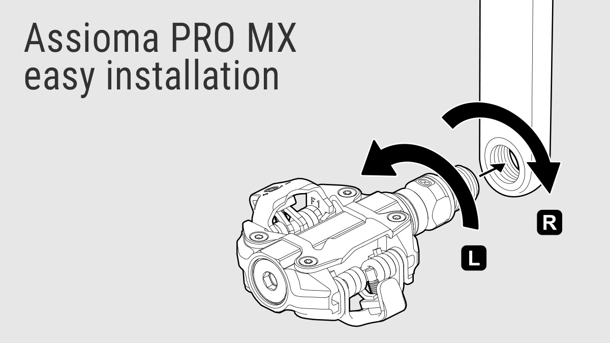 Assioma PRO MX instalación fácil